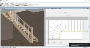 Conception en 3D de votre escalier en bois sur mesure en Bretagne — Atelier du Trégor